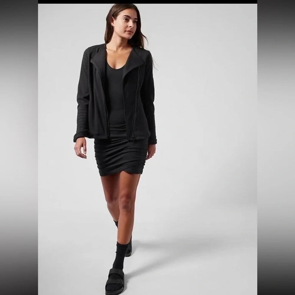 Athleta Black Transcend Skort 2X JUPE Short Transcend